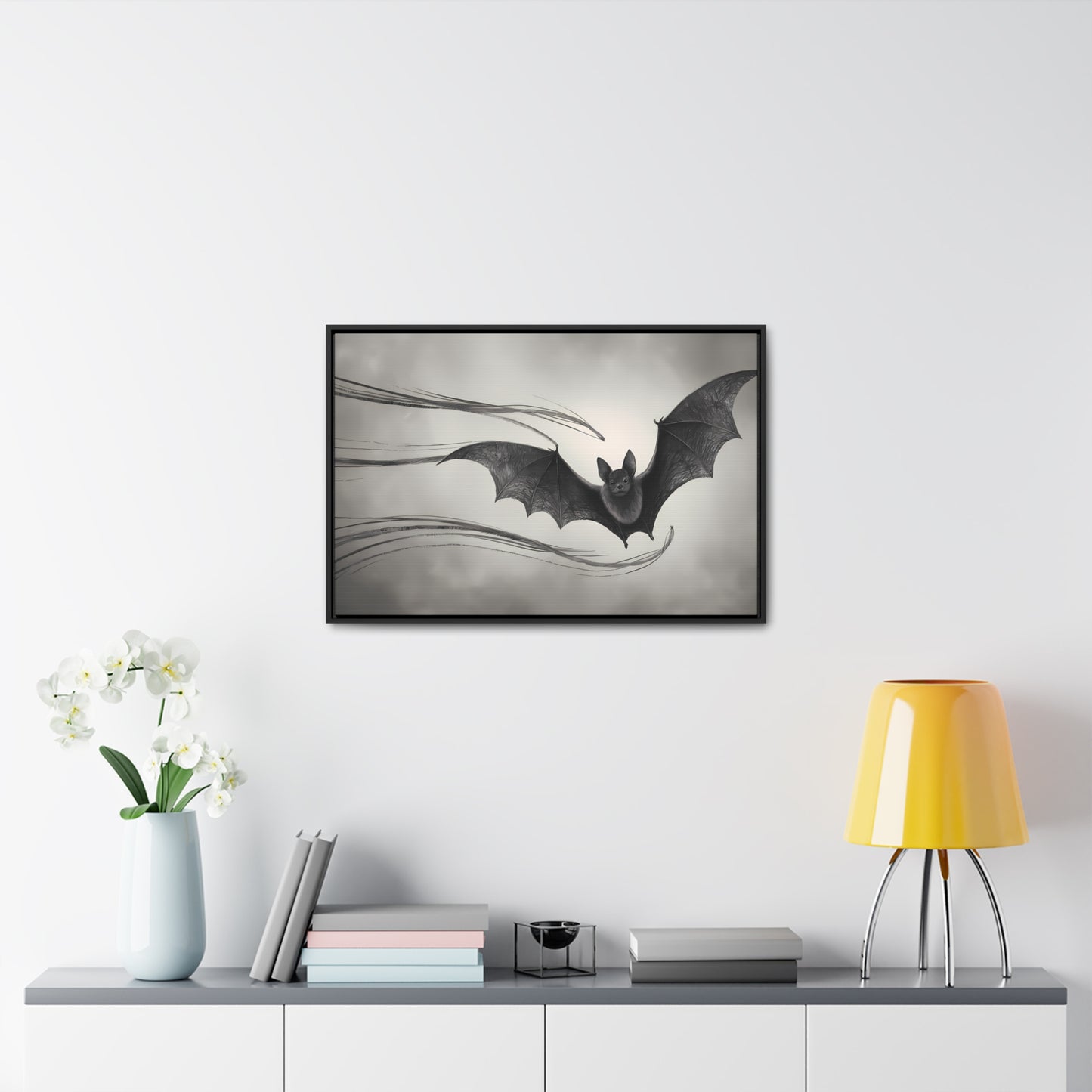 Whispers of the Night - Gallery Canvas Wraps, Horizontal Frame