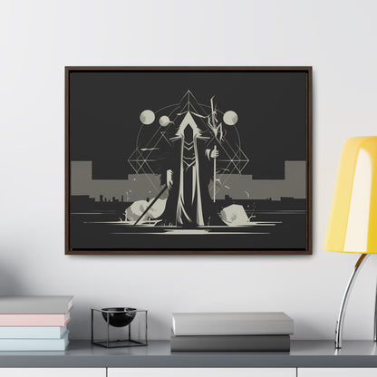 The Arcane Guardian of the Shadows - Gallery Canvas Wraps, Horizontal Frame