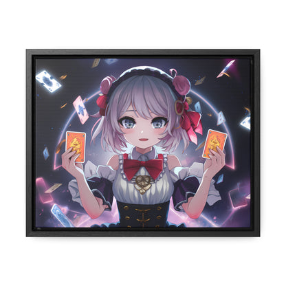 "Arcane Card Mastery" - Gallery Canvas Wraps, Horizontal Frame