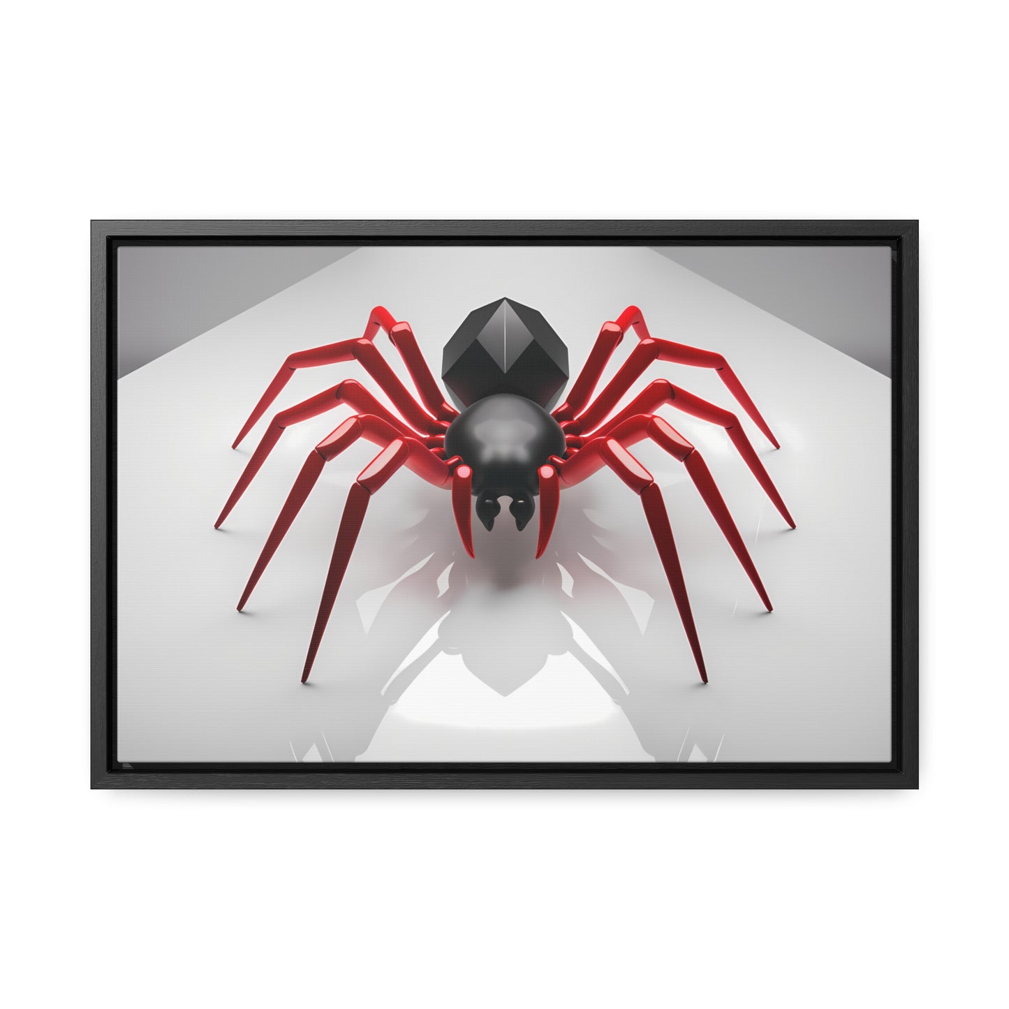 Crimson Arachnid - Gallery Canvas Wraps, Horizontal Frame