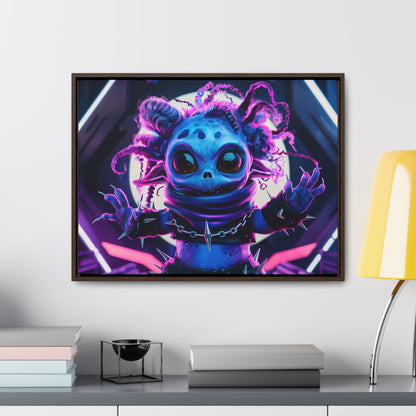 Alien Punk Starlet - Gallery Canvas Wraps, Horizontal Frame