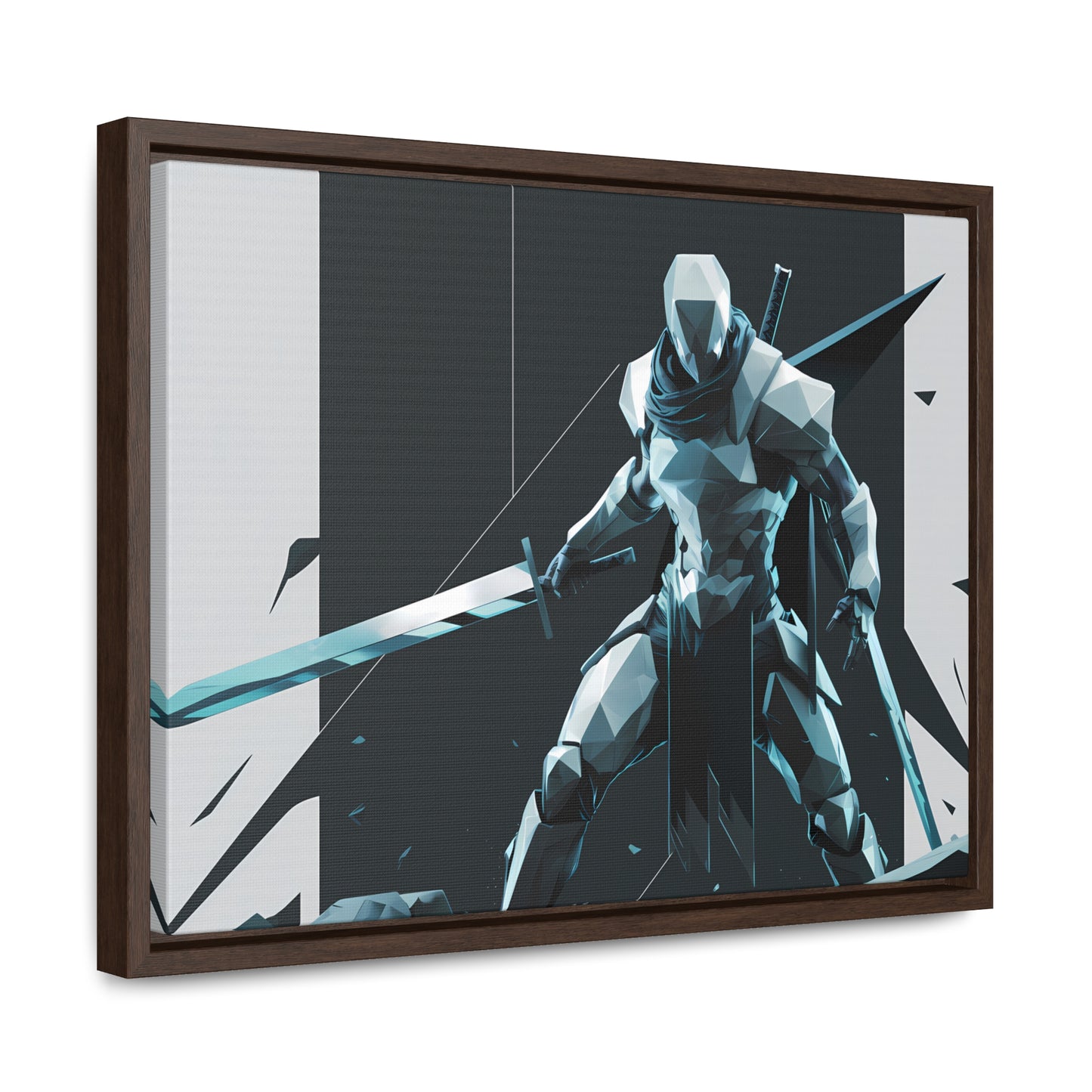 Blade of the Shattered Realm - Gallery Canvas Wraps, Horizontal Frame