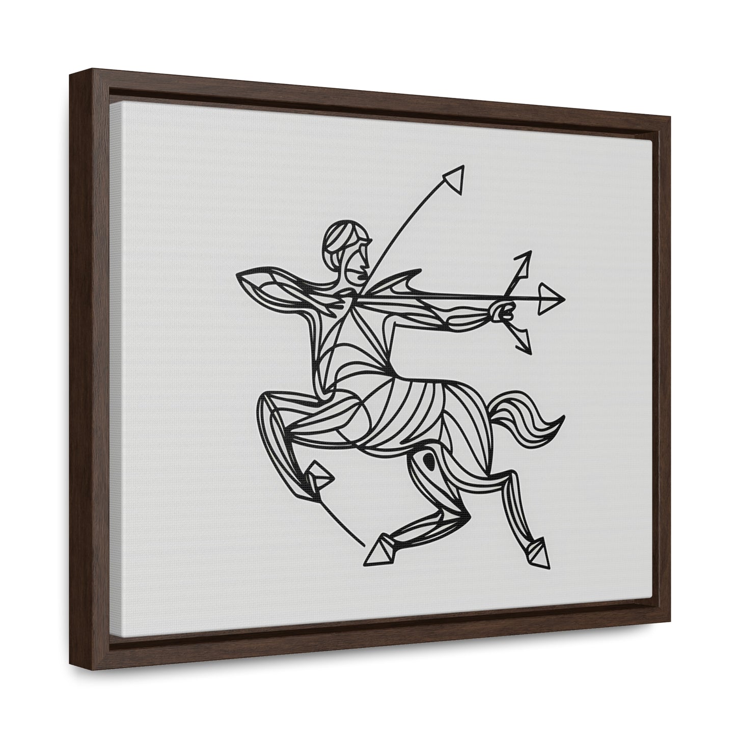 Centaur's Precision - Gallery Canvas Wraps, Horizontal Frame