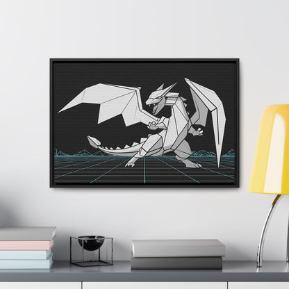 Cyber Dragon Unleashed - Gallery Canvas Wraps, Horizontal Frame