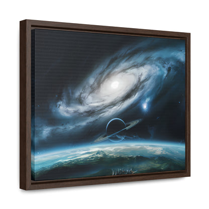 Celestial Spiral - Gallery Canvas Wraps, Horizontal Frame