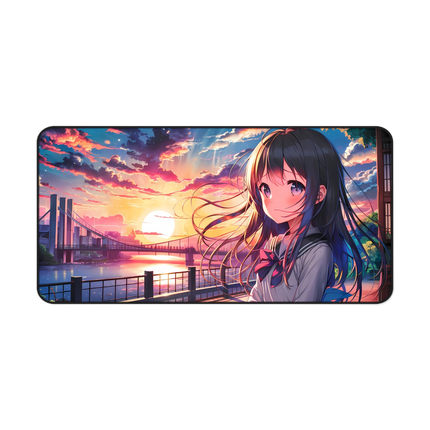 "Twilight Reflections" - Desk Mat