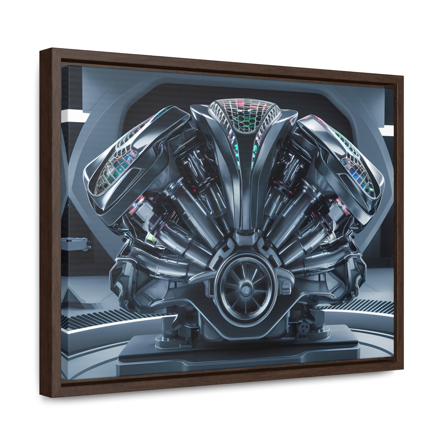 Engine of the Future - Gallery Canvas Wraps, Horizontal Frame