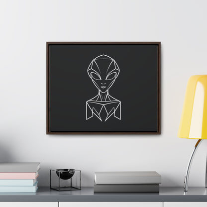 Alien Geometry - Gallery Canvas Wraps, Horizontal Frame