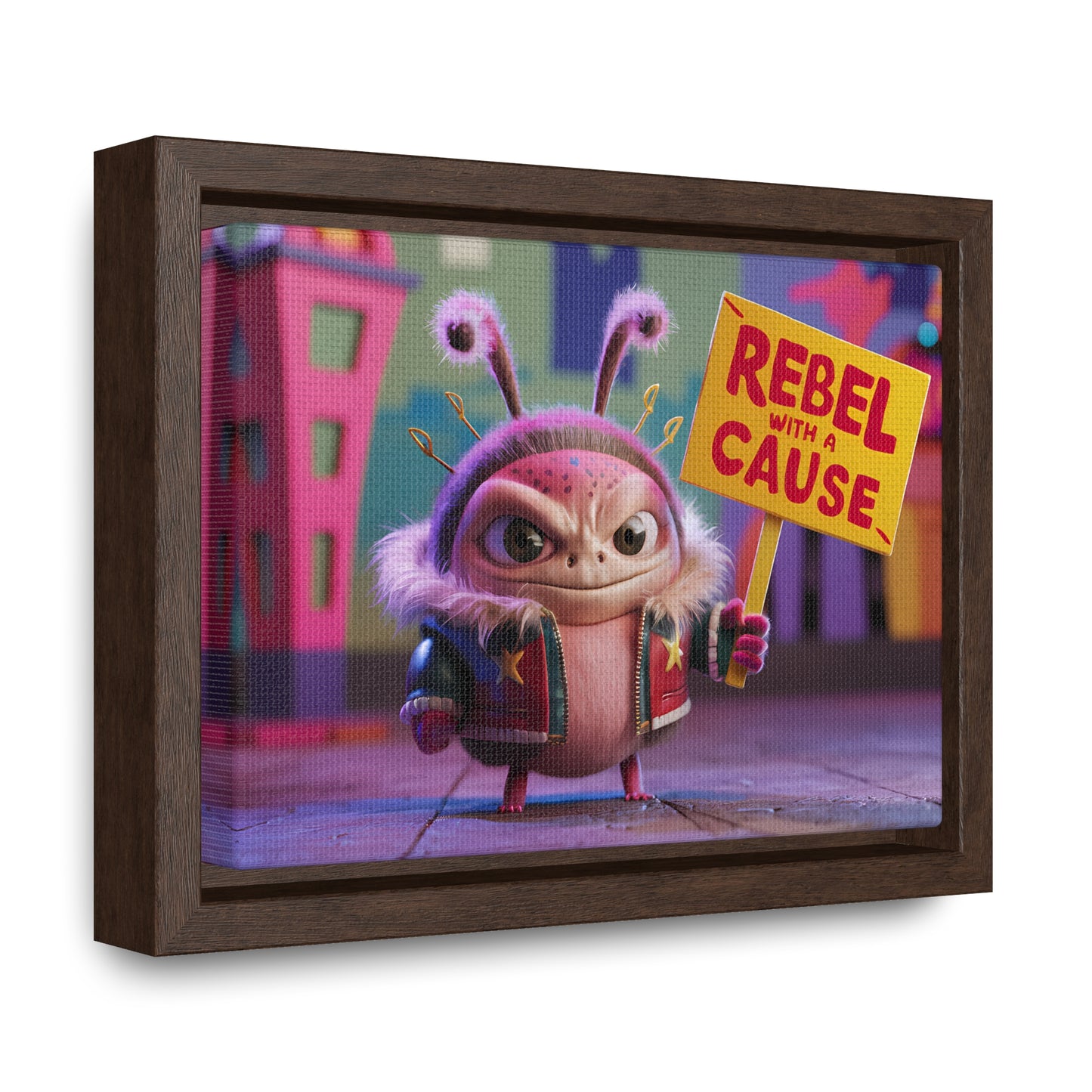 Rebel with a Cause - Gallery Canvas Wraps, Horizontal Frame