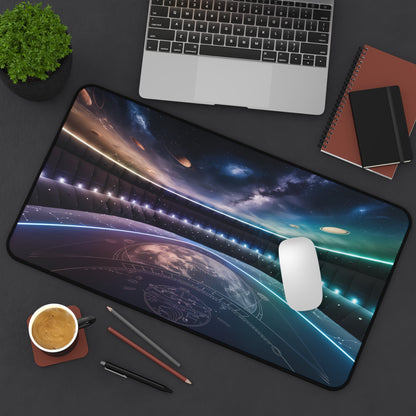 Space Ship View - Desk Mat