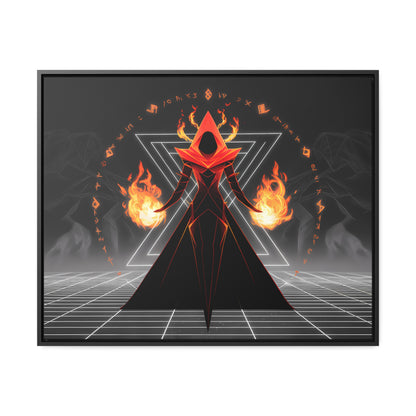 Eternal Pyromancer - Gallery Canvas Wraps, Horizontal Frame