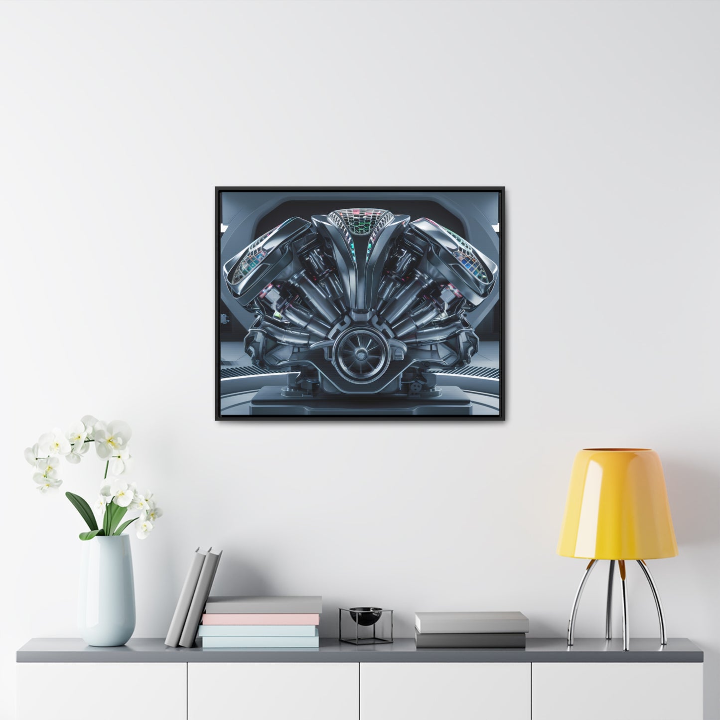 Engine of the Future - Gallery Canvas Wraps, Horizontal Frame