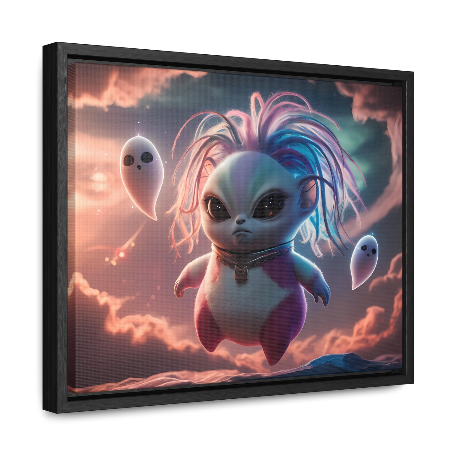 Guardian of the Twilight Spirits - Gallery Canvas Wraps, Horizontal Frame