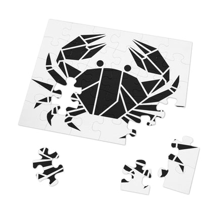 Geometric Crab Design - Jigsaw Puzzle (30, 110, 252, 500,1000-Piece)