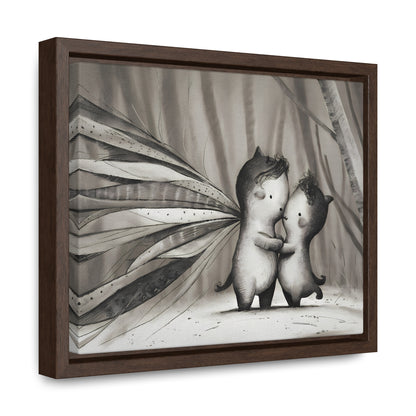 Whispers of the Forest - Gallery Canvas Wraps, Horizontal Frame