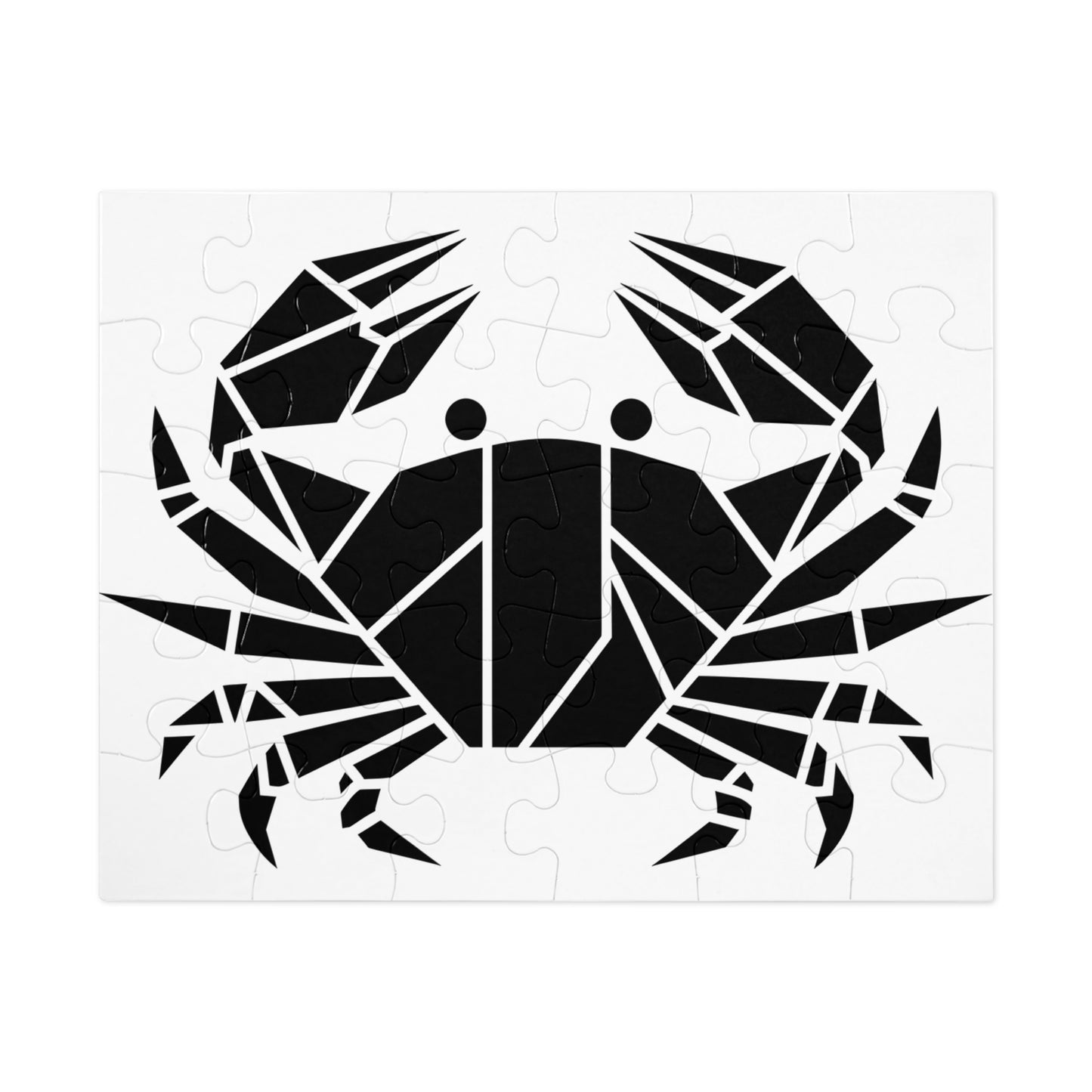 Geometric Crab Design - Jigsaw Puzzle (30, 110, 252, 500,1000-Piece)