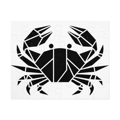 Geometric Crab Design - Jigsaw Puzzle (30, 110, 252, 500,1000-Piece)