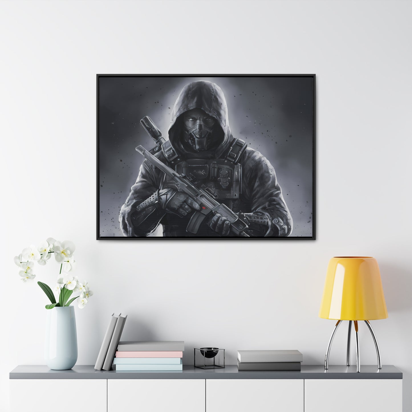 Shadow Enforcer - Gallery Canvas Wraps, Horizontal Frame