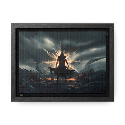 Eclipse of the Dark Conqueror - Gallery Canvas Wraps, Horizontal Frame