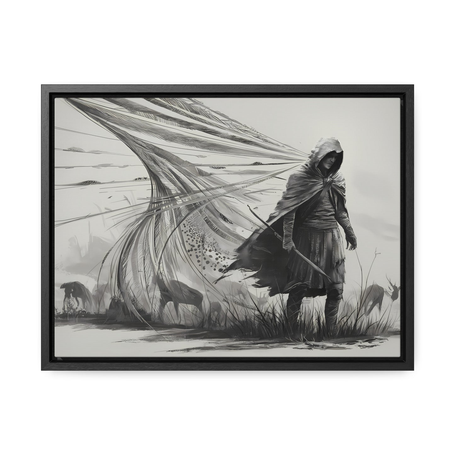 Whispers of the Windwalker - Gallery Canvas Wraps, Horizontal Frame