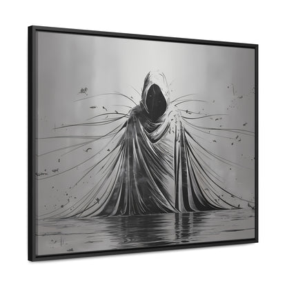 Ethereal Sentinel of the Abyss - Gallery Canvas Wraps, Horizontal Frame