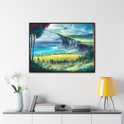 Edge of the Horizon - Gallery Canvas Wraps, Horizontal Frame