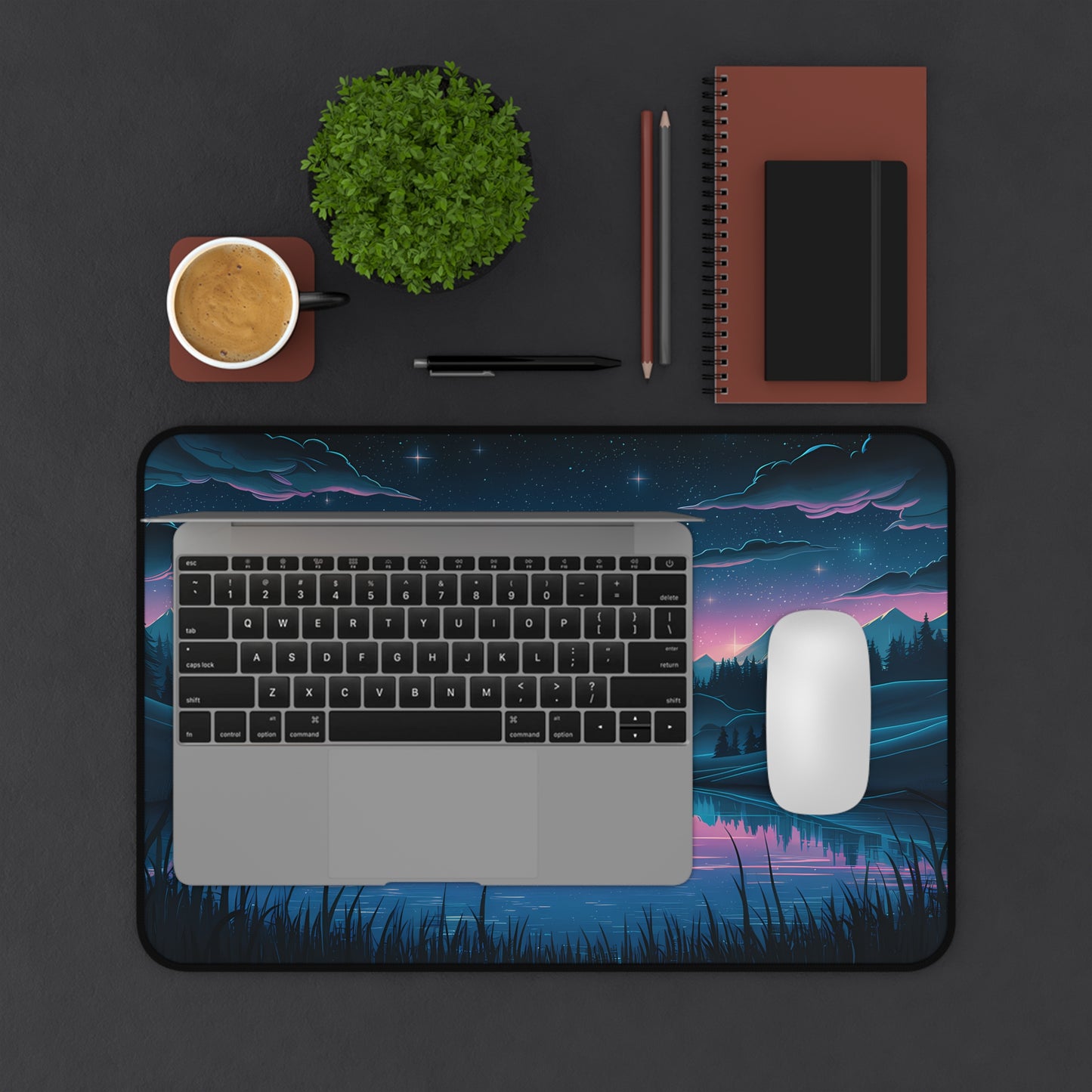 Magical Night Sky 2 - Desk Mat