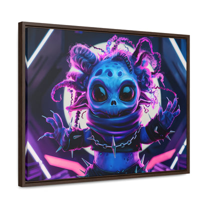 Alien Punk Starlet - Gallery Canvas Wraps, Horizontal Frame