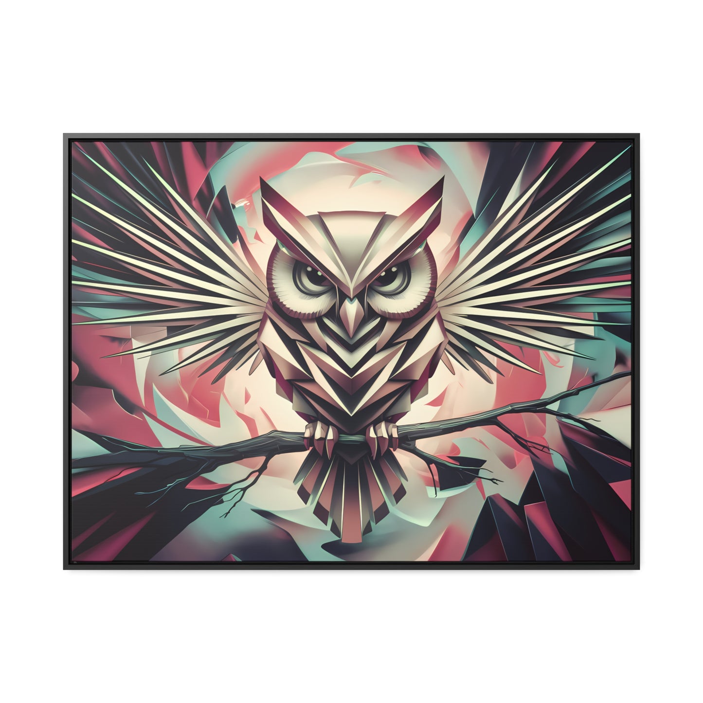 "Mechanical Wisdom" - Gallery Canvas Wraps, Horizontal Frame