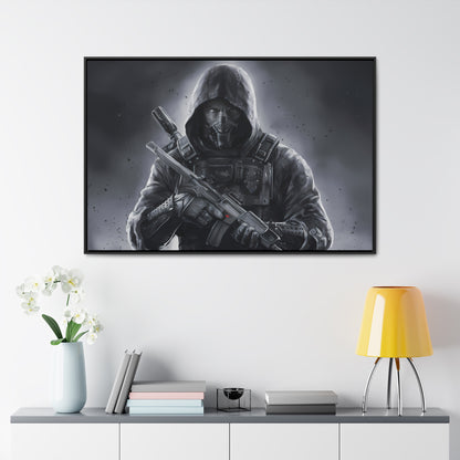 Shadow Enforcer - Gallery Canvas Wraps, Horizontal Frame