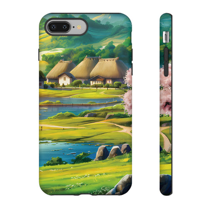 Idyllic Anime Village - Smartphone Tough Cases