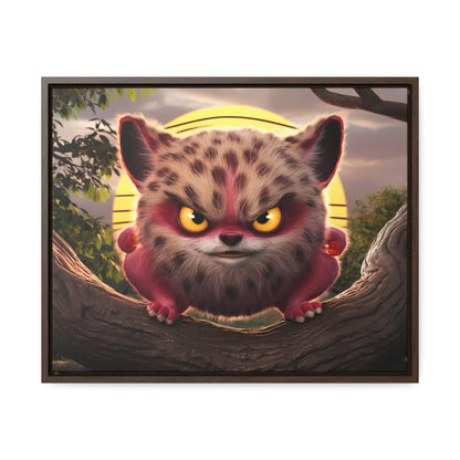 Guardian of the Sunset Forest - Gallery Canvas Wraps, Horizontal Frame