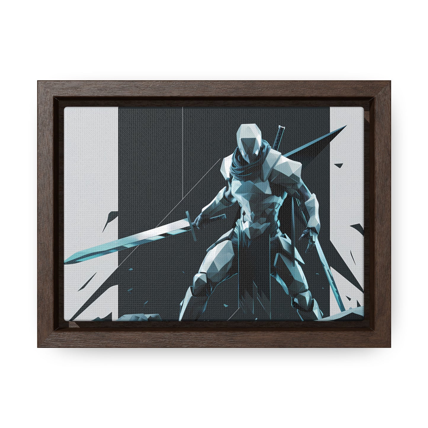 Blade of the Shattered Realm - Gallery Canvas Wraps, Horizontal Frame