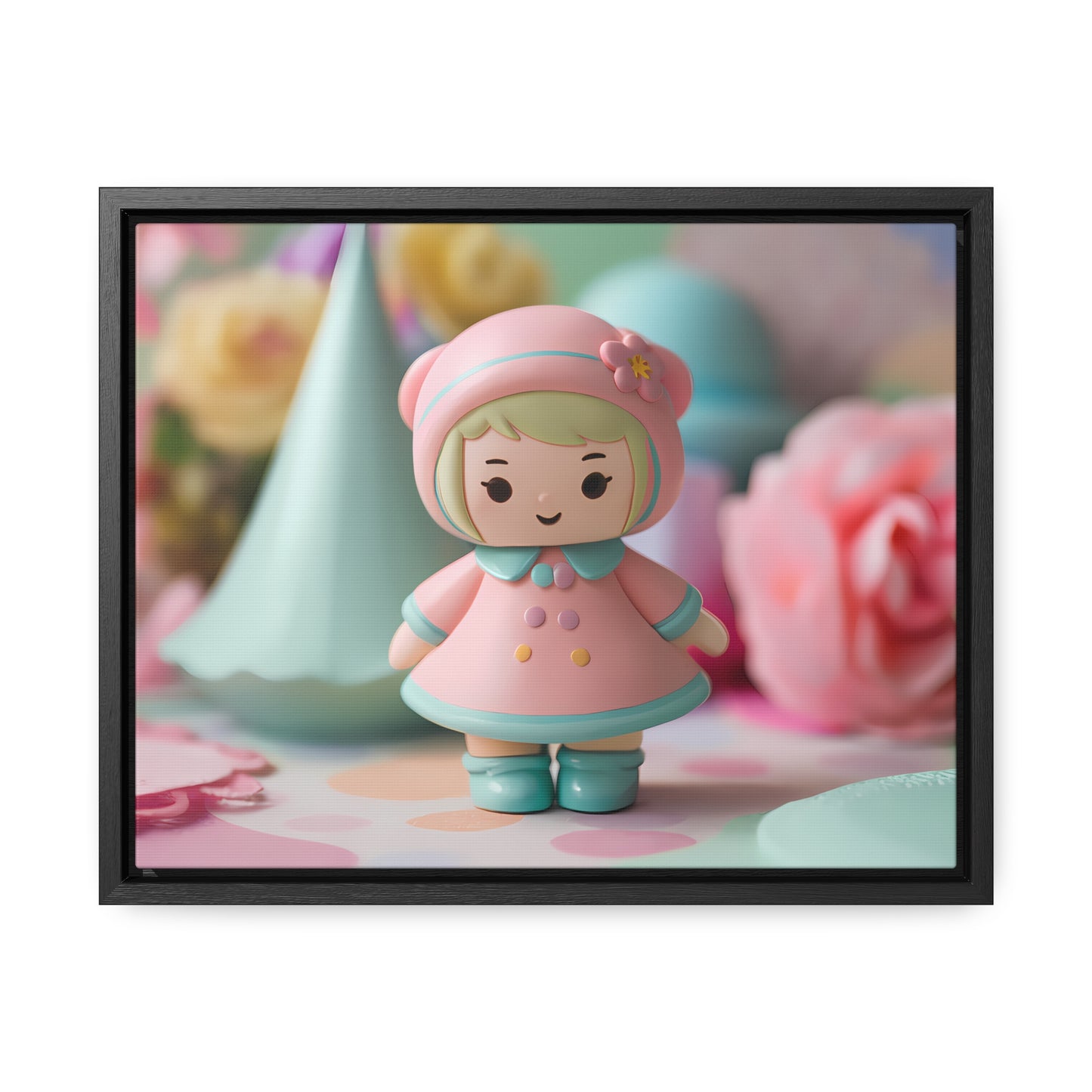 Sweet Pastel Dreamland - Gallery Canvas Wraps, Horizontal Frame