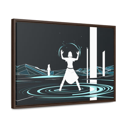 Resonance of the Void - Gallery Canvas Wraps, Horizontal Frame