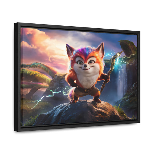 Guardian of the Mystic Grove - Gallery Canvas Wraps, Horizontal Frame