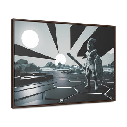 Guardian of the Twin Suns - Gallery Canvas Wraps, Horizontal Frame