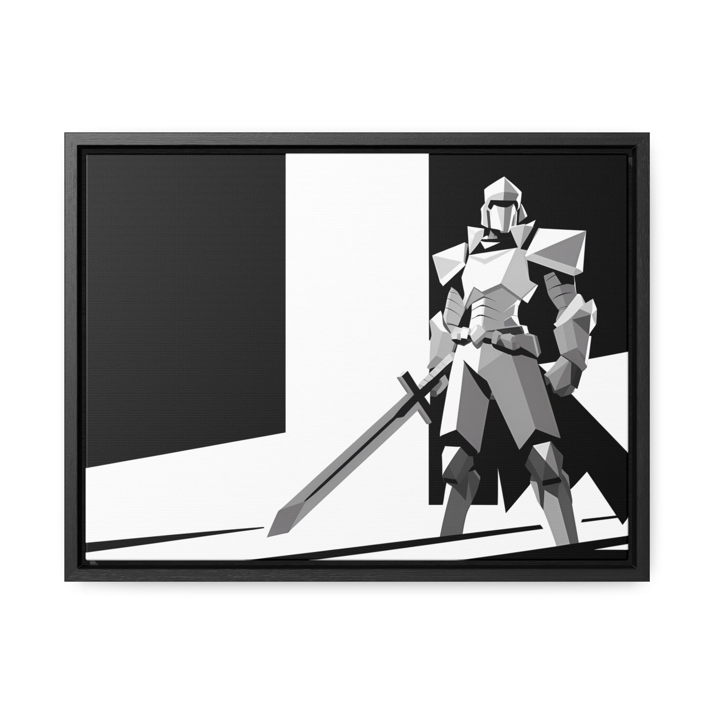 The Sentinel's Stand - Gallery Canvas Wraps, Horizontal Frame