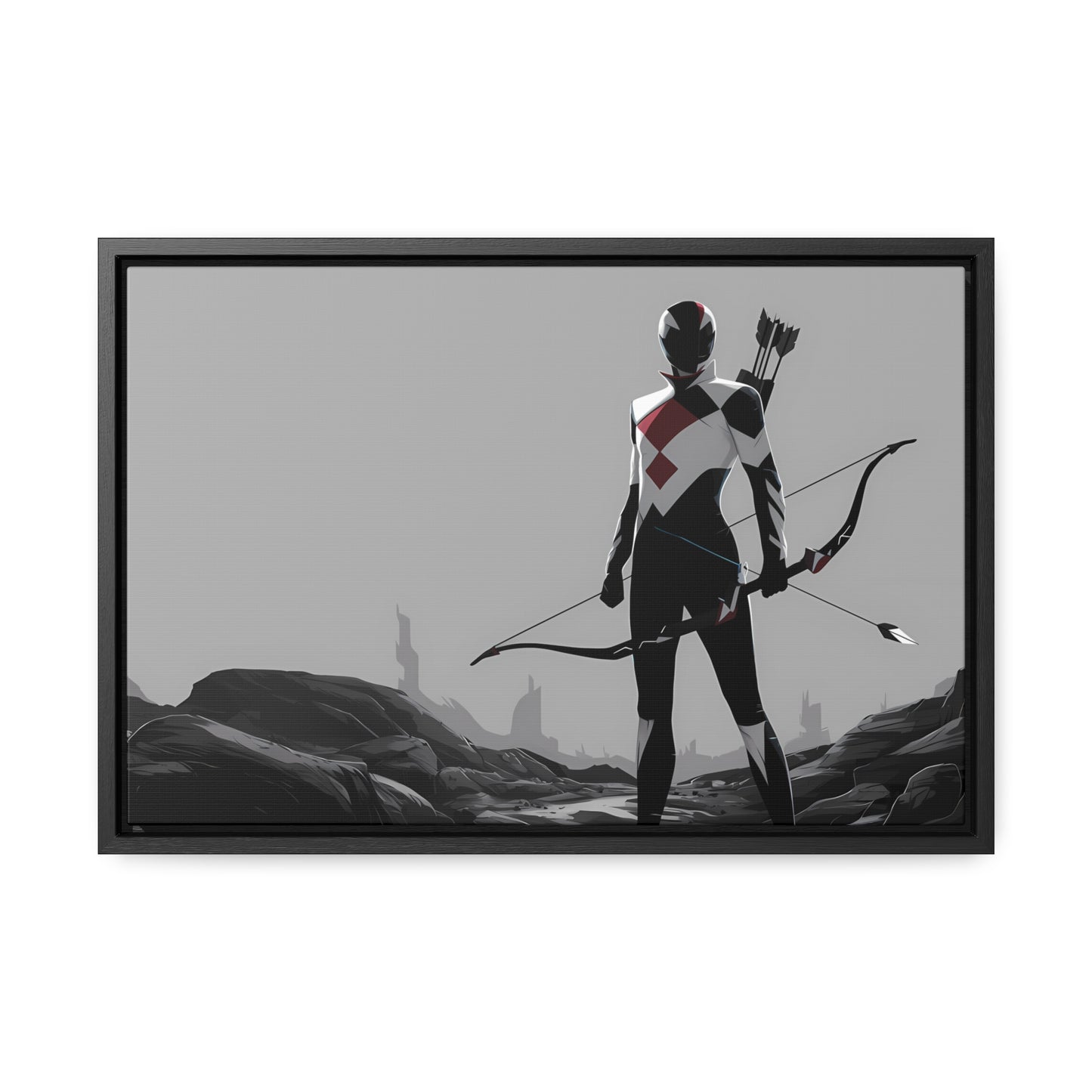 Silent Marksman - Gallery Canvas Wraps, Horizontal Frame