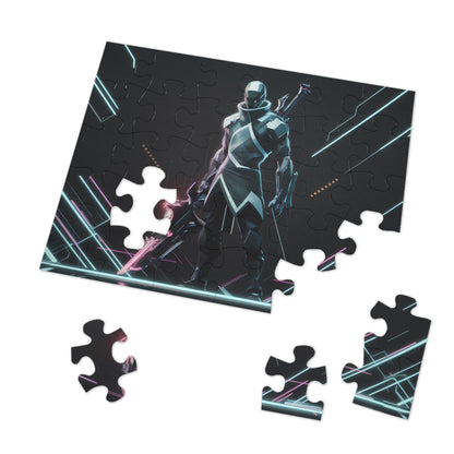 Cybernetic Blade Sentinel - Jigsaw Puzzle (30, 110, 252, 500,1000-Piece)