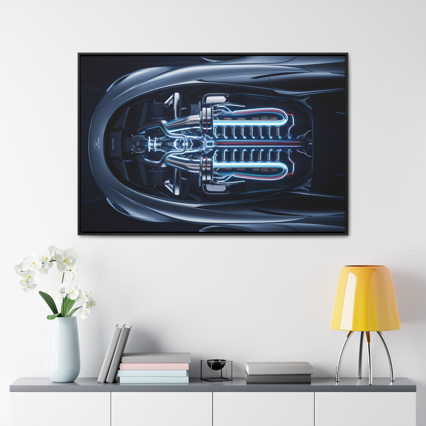 "Symphony of Engineering" - Gallery Canvas Wraps, Horizontal Frame