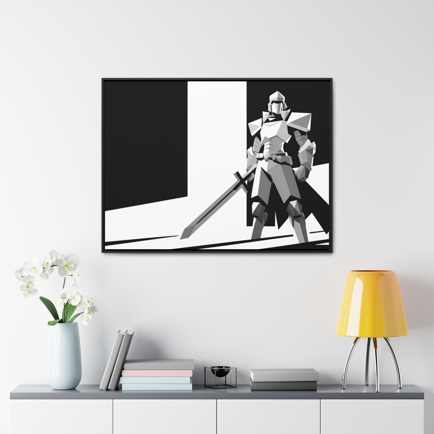 The Sentinel's Stand - Gallery Canvas Wraps, Horizontal Frame