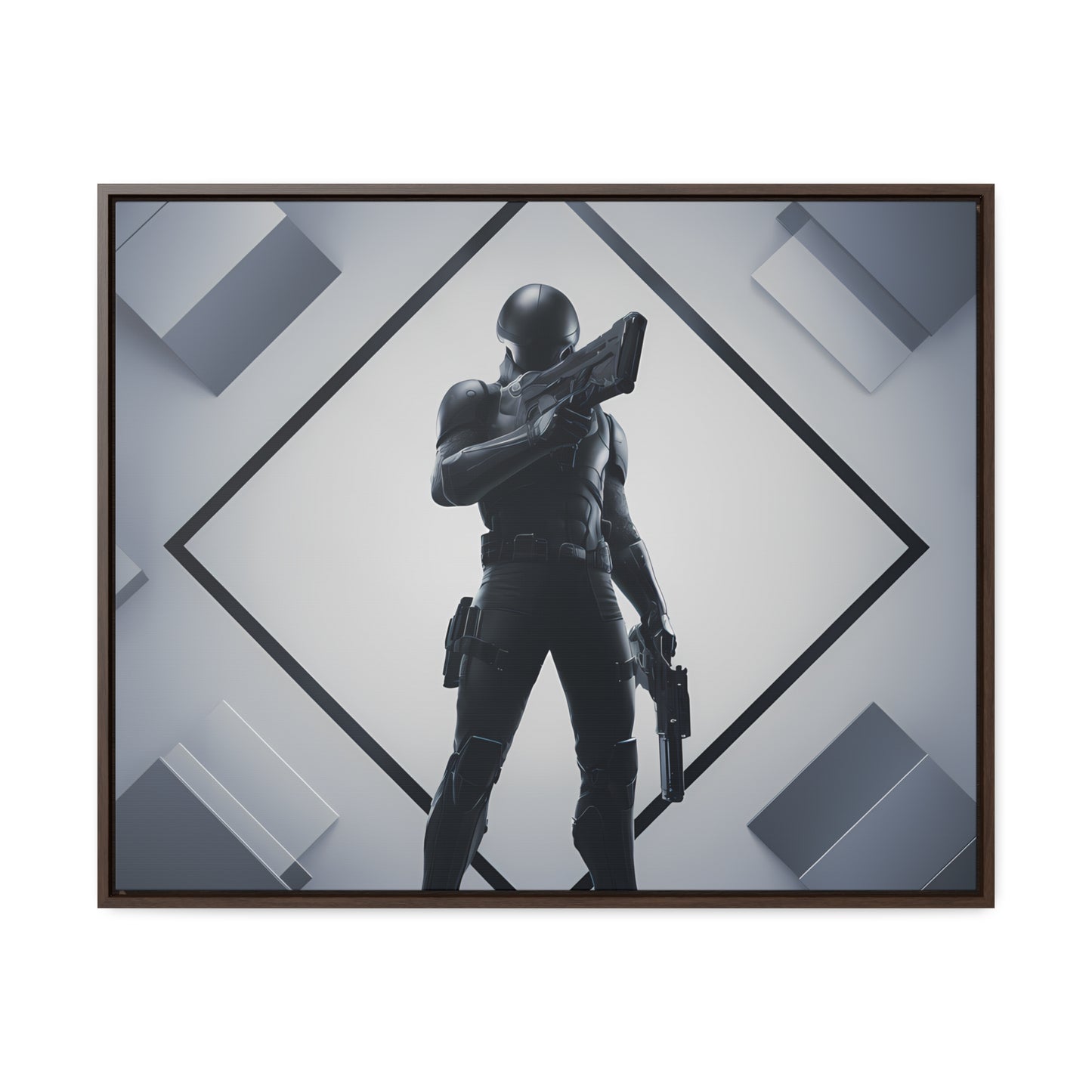 Shadow Enforcer - Gallery Canvas Wraps, Horizontal Frame