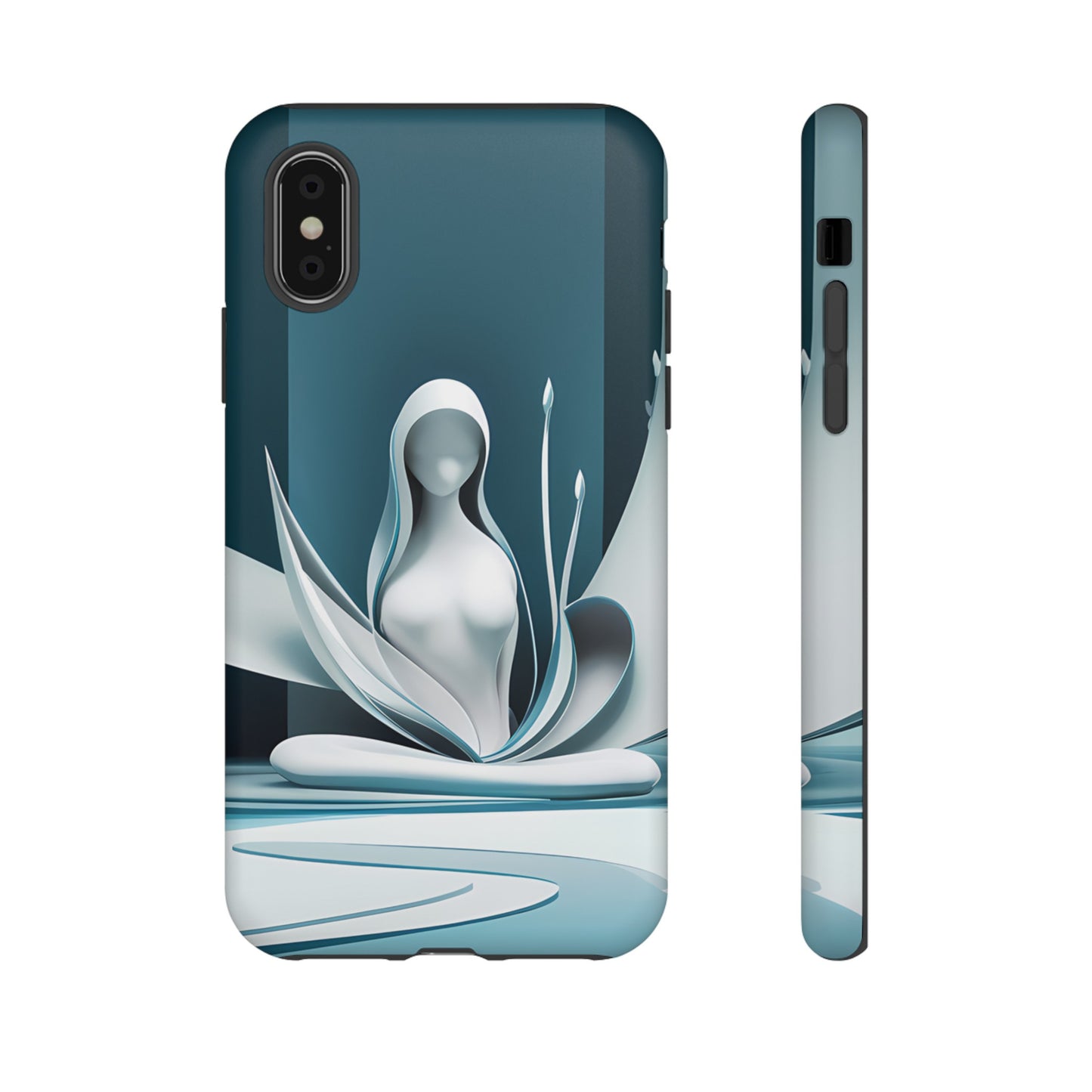 Pastel hooded Woman- Smartphone Tough Cases