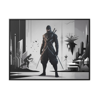 Shadowblade: The Silent Protector - Gallery Canvas Wraps, Horizontal Frame