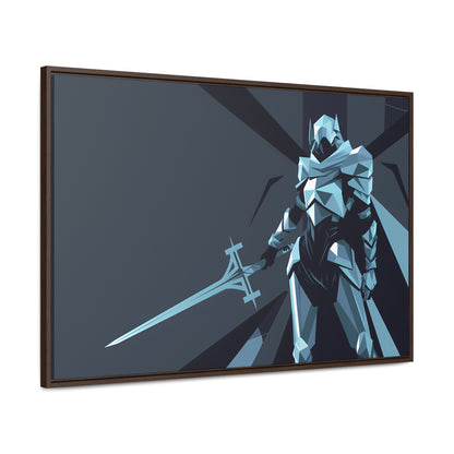 Knight of the Shattered Realm - Gallery Canvas Wraps, Horizontal Frame