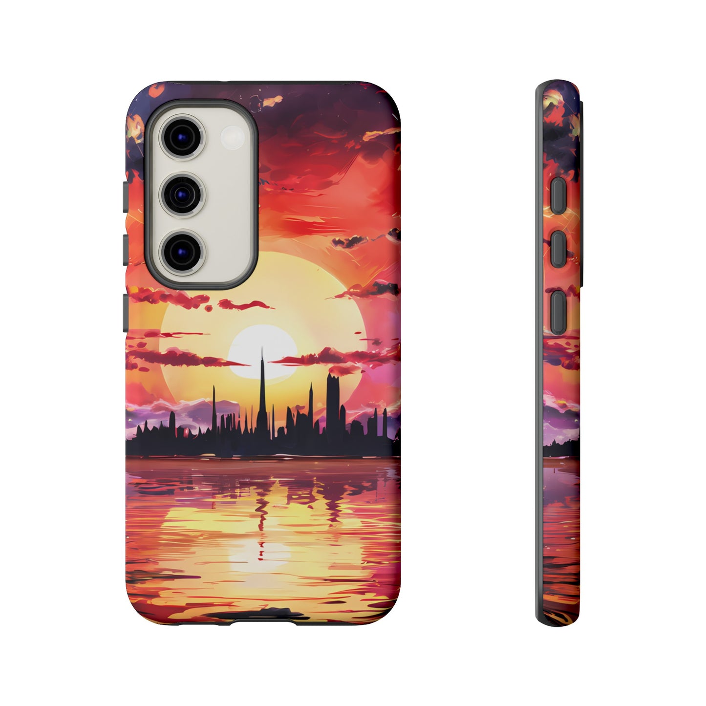 Anime Island City - Smartphone Tough Cases