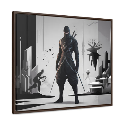 Shadowblade: The Silent Protector - Gallery Canvas Wraps, Horizontal Frame