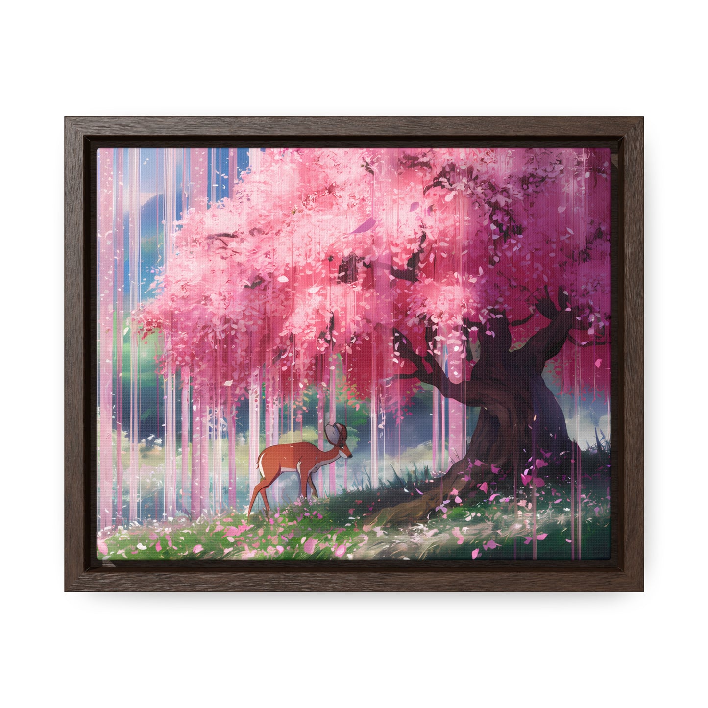 Beneath the Blossoming Canopy - Gallery Canvas Wraps, Horizontal Frame