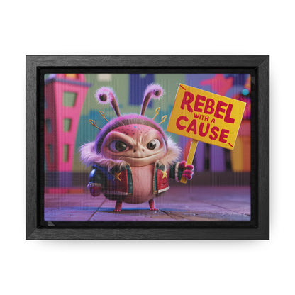 Rebel with a Cause - Gallery Canvas Wraps, Horizontal Frame